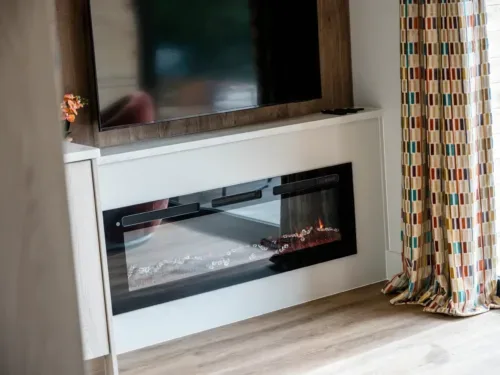 Too Wit Fireplace And Tv