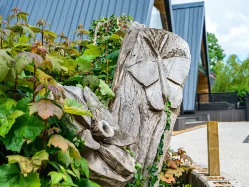 Wood Carving Of Butterfly