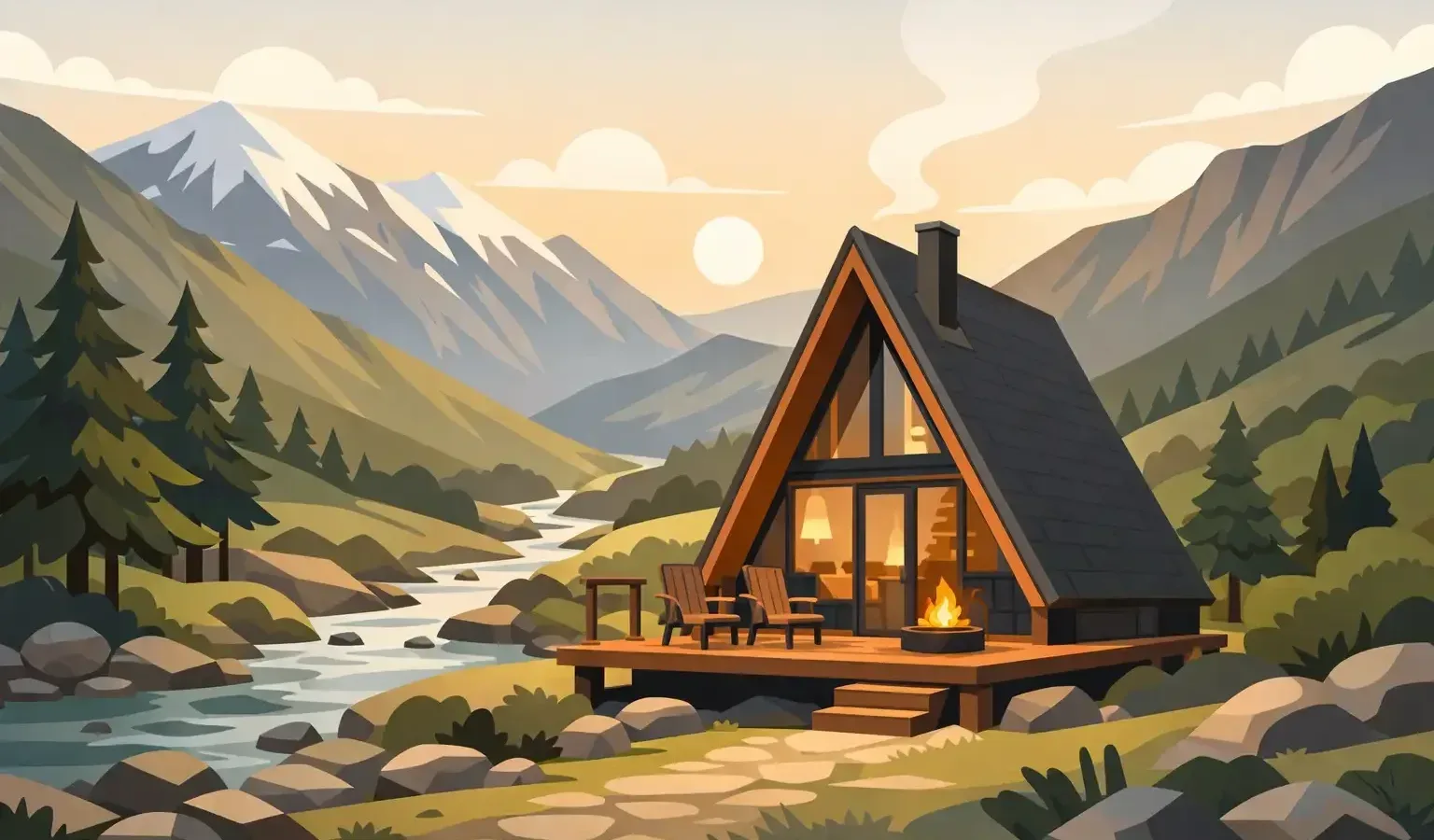 A Relaxing Snowdonia Weekend Lodge Break