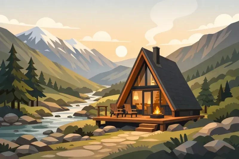 A Relaxing Snowdonia Weekend Lodge Break