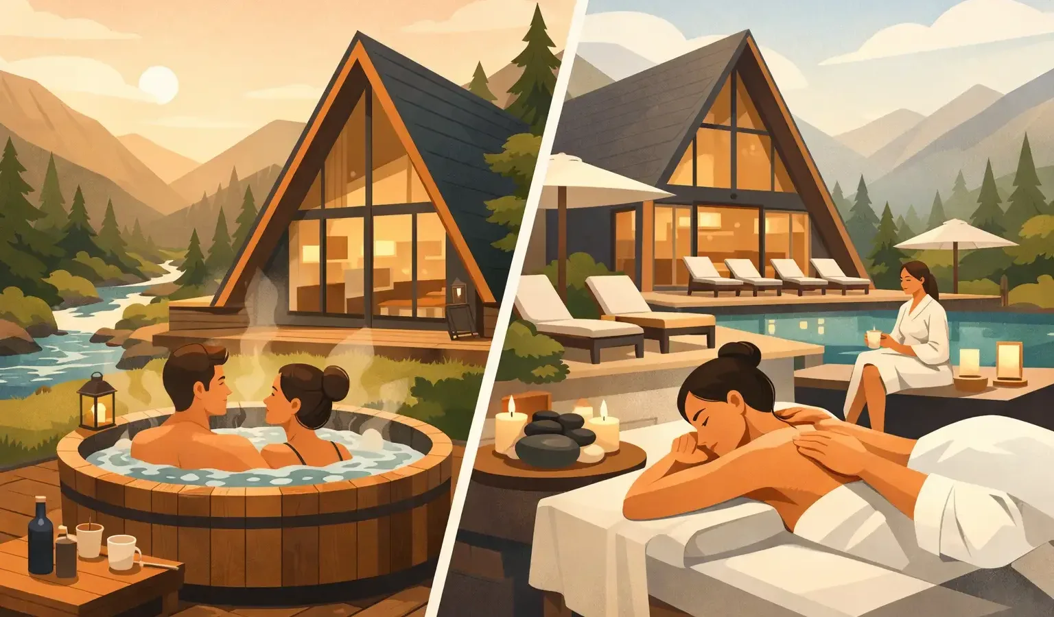 Hot Tubs Versus Spa Breaks for a Real Reset